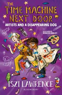 Book Cover for The Time Machine Next Door by Iszi Lawrence