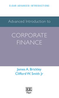 Book Cover for Advanced Introduction to Corporate Finance by James A Brickley, Clifford W Smith