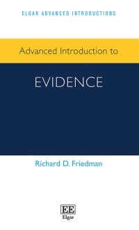 Book Cover for Advanced Introduction to Evidence by Richard D Friedman