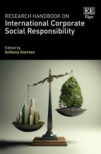 Book Cover for Research Handbook on International Corporate Social Responsibility by Anthony Goerzen