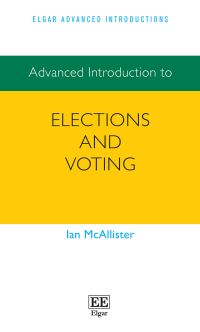 Book Cover for Advanced Introduction to Elections and Voting by Ian McAllister