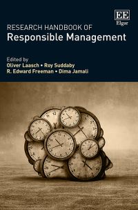 Book Cover for Research Handbook of Responsible Management by Oliver Laasch, Roy Suddaby, R Edward Freeman, Dima Jamali