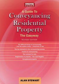 Book Cover for A Guide to Conveyancing Residential Property by Alan Stewart