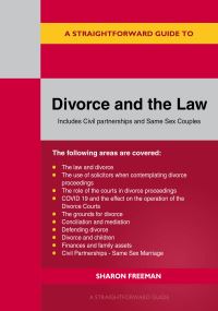 Book Cover for A Straightforward Guide to Divorce and the Law by Sharon Freeman