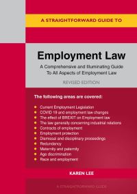 Book Cover for A Straightforward Guide to Employment Law by Karen Lee
