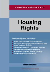 Book Cover for A Straightforward Guide to Housing Rights by Roger Sproston