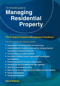 Book Cover for An Emerald Guide to Managing Residential Property by David Watson