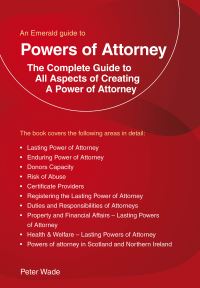 Book Cover for An Emerald Guide to Powers of Attorney by Peter Wade