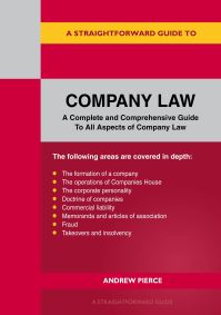 Book Cover for A Straightforward Guide to Company Law by Andrew Pierce