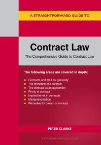 Book Cover for A Straightforward Guide to Contract Law by Peter Clarke