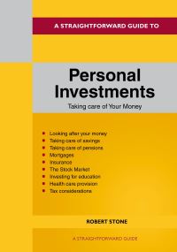 Book Cover for A Straightforward Guide to Personal Investments by Robert Stone