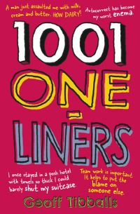 Book Cover for 1001 One-Liners by Geoff Tibballs