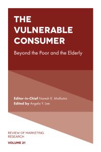 Book Cover for The Vulnerable Consumer by Angela Y Lee