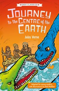 Book Cover for Journey to the Centre of the Earth by Ned Hartley, Jules Verne