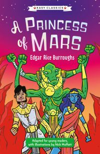 Book Cover for A Princess of Mars by Ned Hartley, Edgar Rice Burroughs