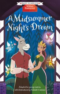 Book Cover for A Midsummer Night's Dream by Georgina Brown, William Shakespeare