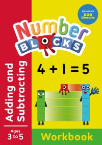 Book Cover for Numberblocks Adding and Subtracting (Red Level Workbook) by Numberblocks