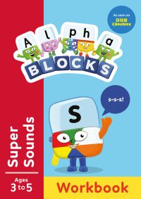 Book Cover for Alphablocks Super Sounds (Red Level Workbook) by Alphablocks