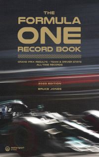 Book Cover for The Formula One Record Book 2022 by Bruce Jones