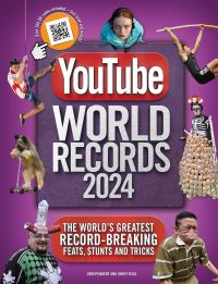 Book Cover for YouTube World Records 2024 by Adrian Besley, YouTube Firm
