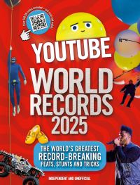 Book Cover for YouTube World Records 2025 by Adrian Besley, YouTube Firm