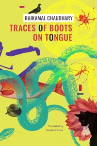 Book Cover for Traces of Boots on Tongue by Rajakamala Caudhari