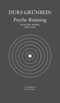 Book Cover for Psyche Running by Durs Grünbein
