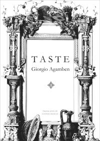 Book Cover for Taste by Giorgio Agamben