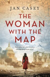 Book Cover for The Woman With the Map by Jan Casey