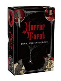 Book Cover for Horror Tarot Deck and Guidebook by Aria Gmitter, Minerva Siegel