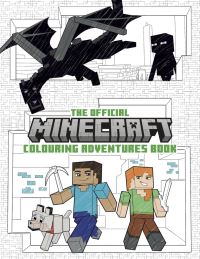 Book Cover for The Official Minecraft Colouring Adventures Book by Titan Books