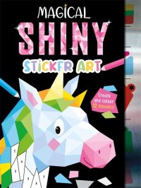 Book Cover for Magical Shiny Sticker Art by Igloo Books Ltd