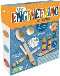 Book Cover for Epic Engineering At Home! by Igloo Books Ltd
