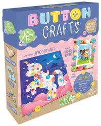 Book Cover for Button Crafts by Igloo Books Ltd