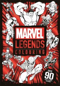 Book Cover for Marvel Legends Colouring by Marvel Entertainment International Ltd