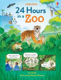 Book Cover for 24 Hours in a Zoo by Lan Cook