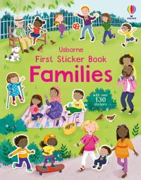 Book Cover for First Sticker Book Families by Holly Bathie, Alice Beecham