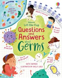 Book Cover for Questions and Answers About Germs by Katie Daynes