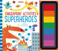 Book Cover for Fingerprint Activities Superheroes by Fiona Watt