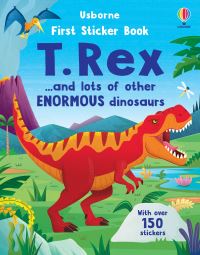 Book Cover for First Sticker Book T. Rex by Alice Beecham
