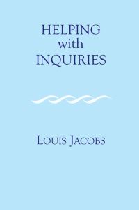 Book Cover for Helping With Inquiries by Louis Jacobs