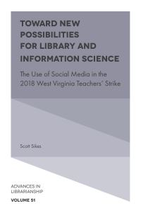 Book Cover for Toward New Possibilities for Library and Information Science by Scott Sikes