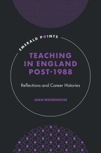 Book Cover for Teaching in England Post-1988 by Joan Woodhouse