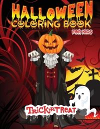 Book Cover for Halloween Coloring Book for Kids by Russ West