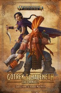 Book Cover for Gotrek and Maleneth by Darius Hinks