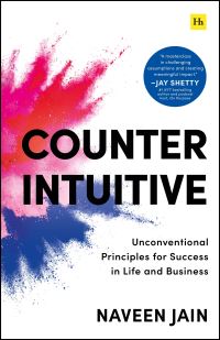 Book Cover for Counterintuitive by Naveen Jain