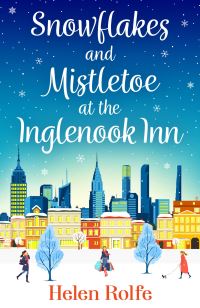 Book Cover for Snowflakes and Mistletoe at the Inglenook Inn by Helen J Rolfe