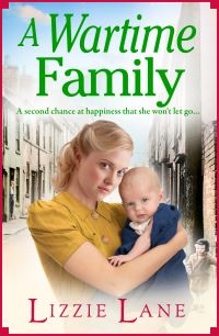Book Cover for A Wartime Family by Jeannie Johnson, Lizzie Lane