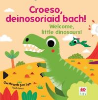 Book Cover for Croeso, Deinosoriaid Bach! / Welcome, Little Dinosaurs! by Small World Creations