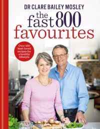Book Cover for The Fast 800 Favourites by Clare Bailey Mosley